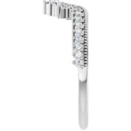 Milgrain Edge Accented Contour Band