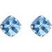 Round 4-Prong Stud Earrings