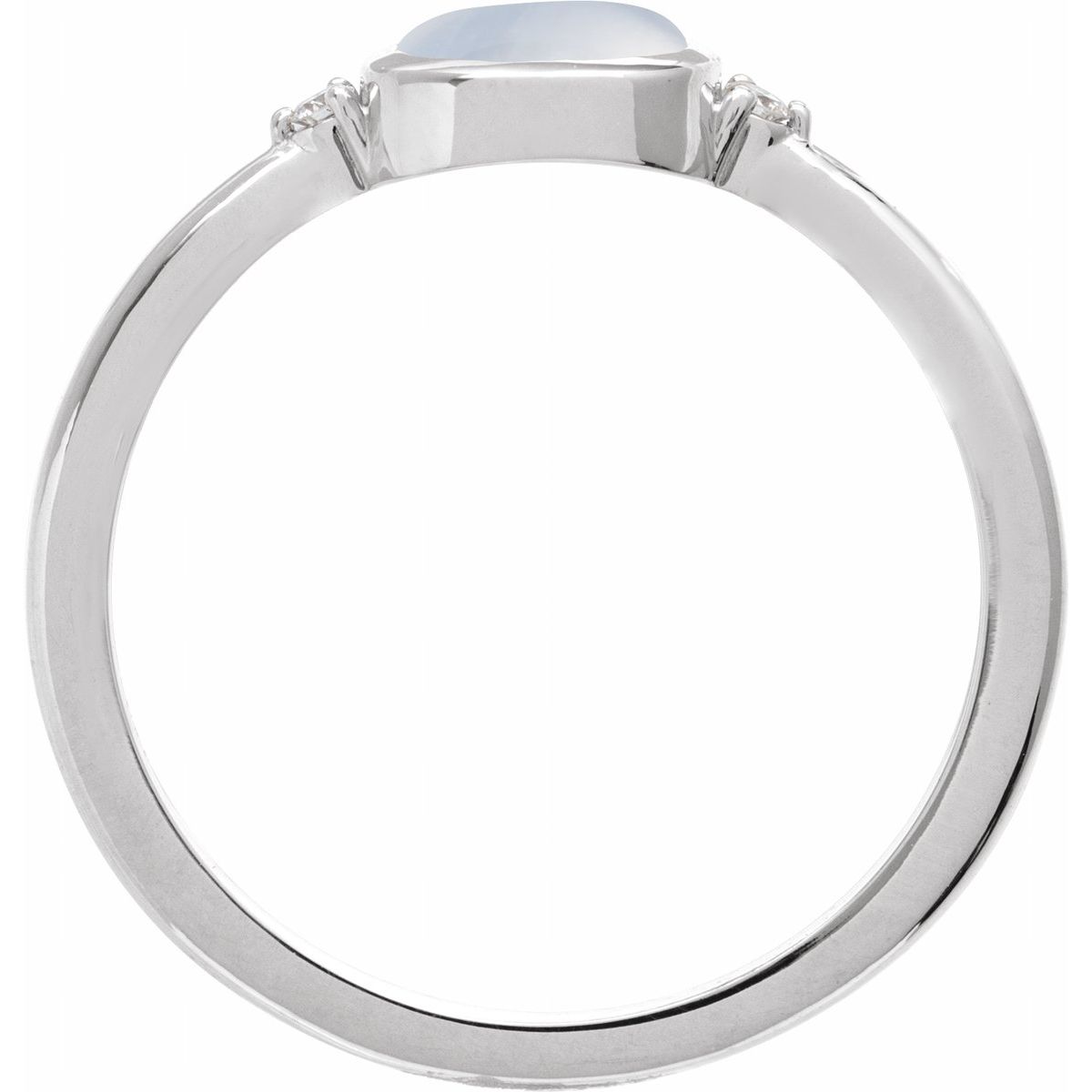 Bezel-Set Cabochon Ring