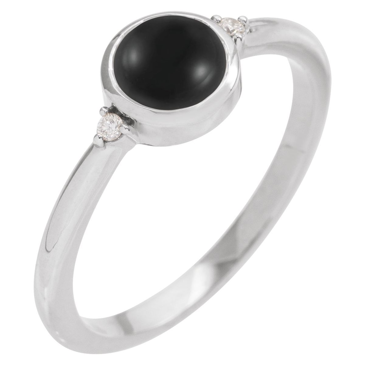 Bezel-Set Cabochon Ring