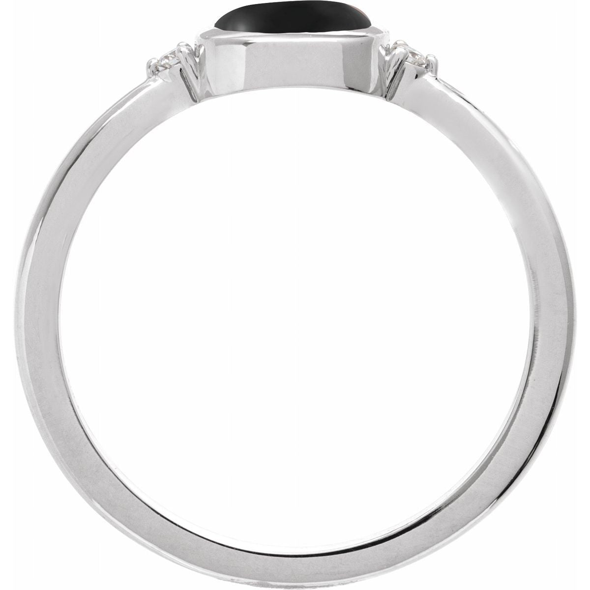 Bezel-Set Cabochon Ring