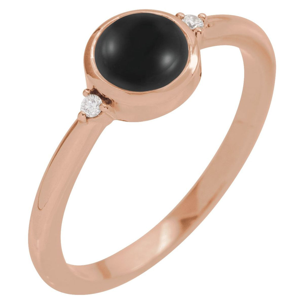 Bezel-Set Cabochon Ring