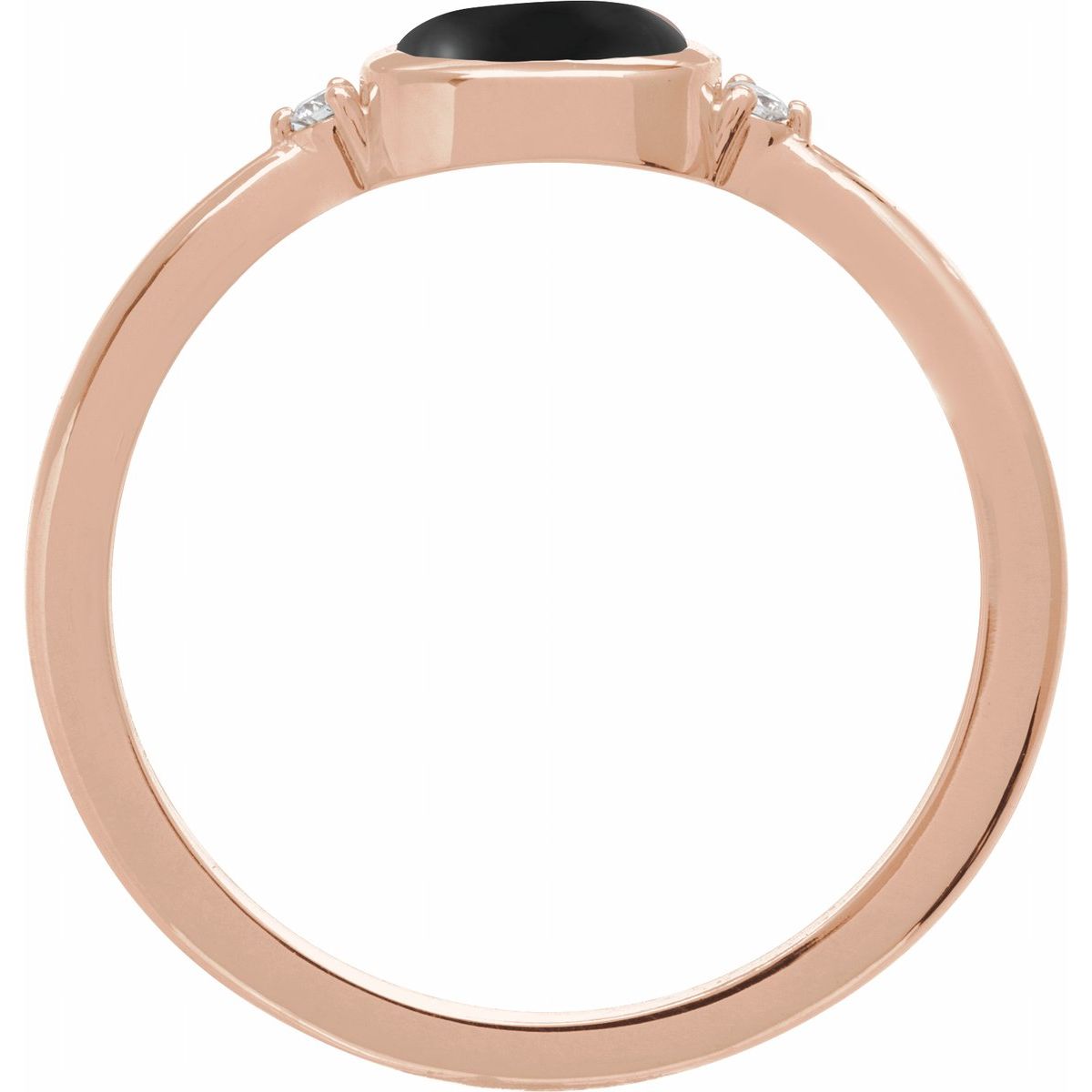 Bezel-Set Cabochon Ring