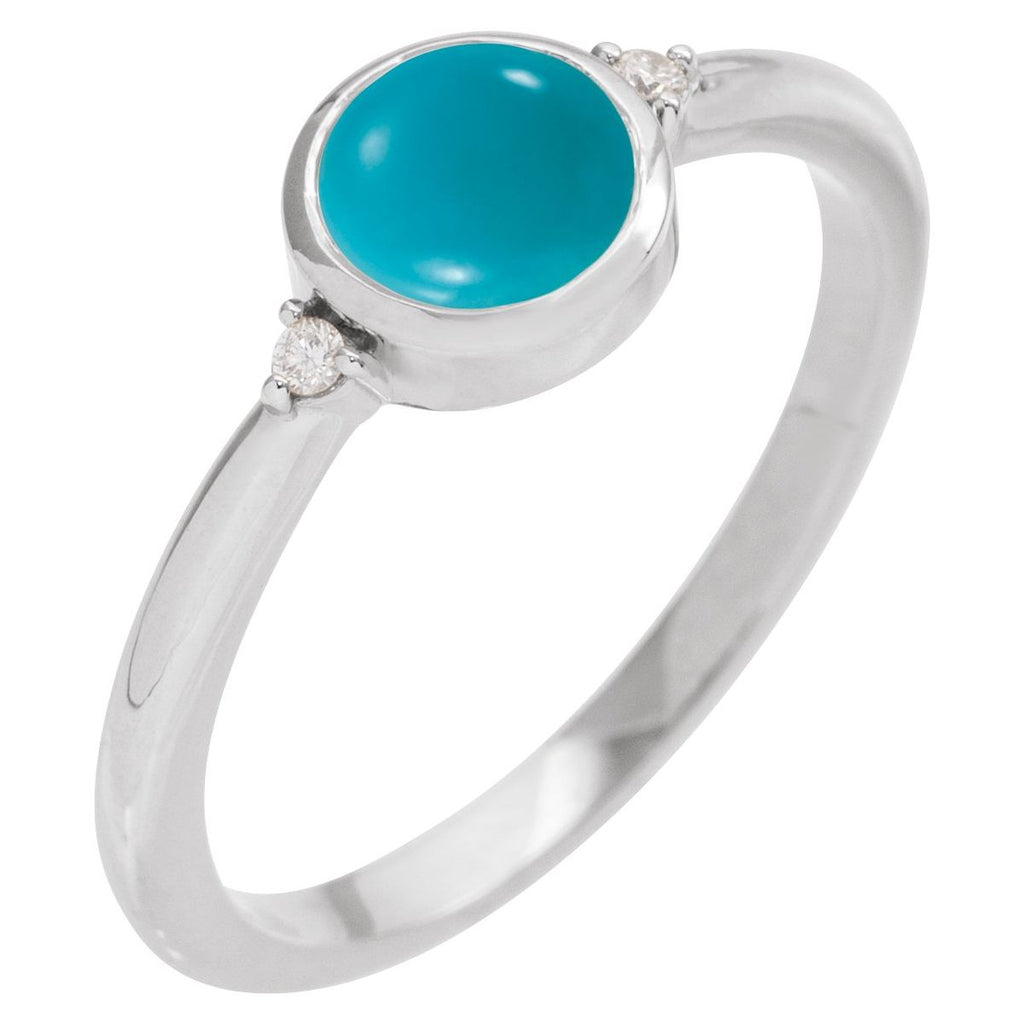 Bezel-Set Cabochon Ring