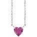 Heart Solitaire Necklace