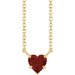 Heart Solitaire Necklace