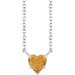 Heart Solitaire Necklace