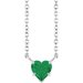 Heart Solitaire Necklace