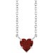 Heart Solitaire Necklace