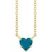 Heart Solitaire Necklace