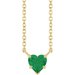 Heart Solitaire Necklace