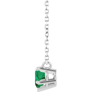 Heart Solitaire Necklace