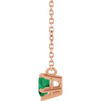 Heart Solitaire Necklace