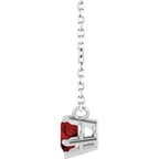 Heart Solitaire Necklace