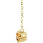 Heart Solitaire Necklace