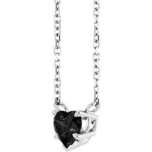 Heart Solitaire Necklace