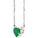 Heart Solitaire Necklace