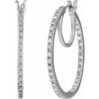 Inside-Outside Hoop Earrings