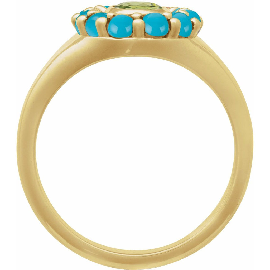 Halo-Style Ring