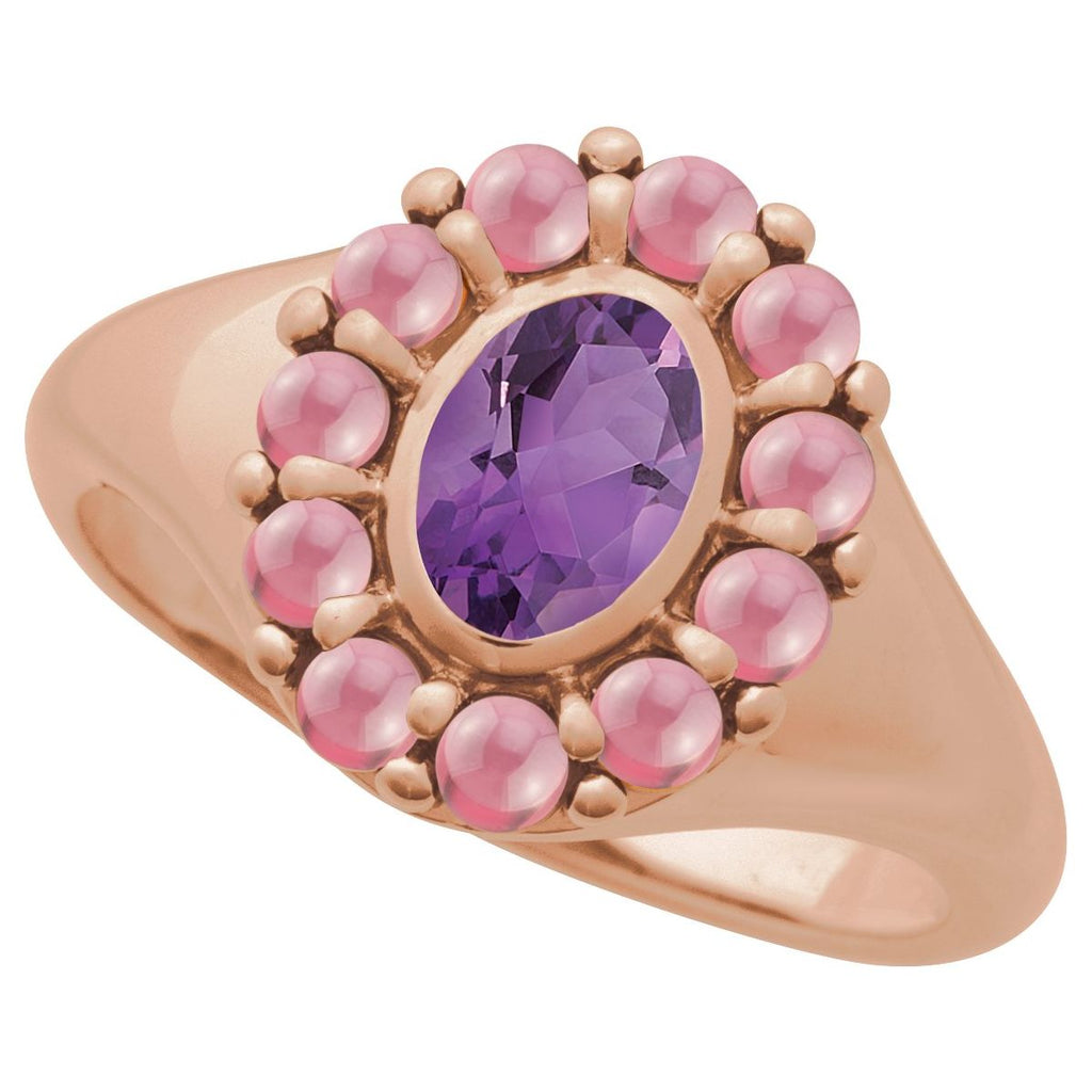 Halo-Style Ring