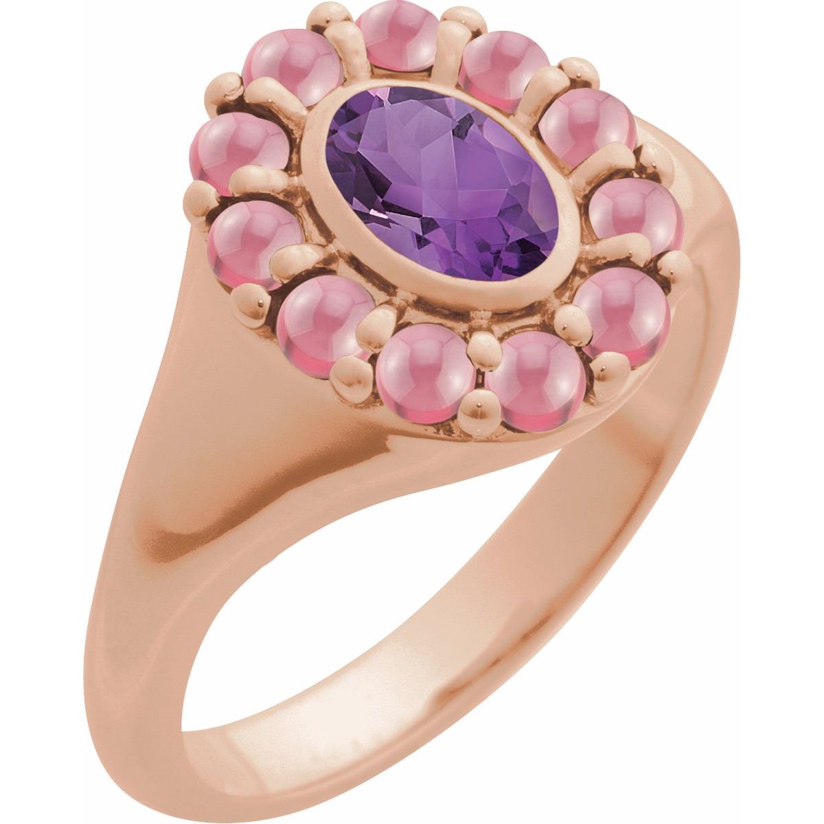 Halo-Style Ring