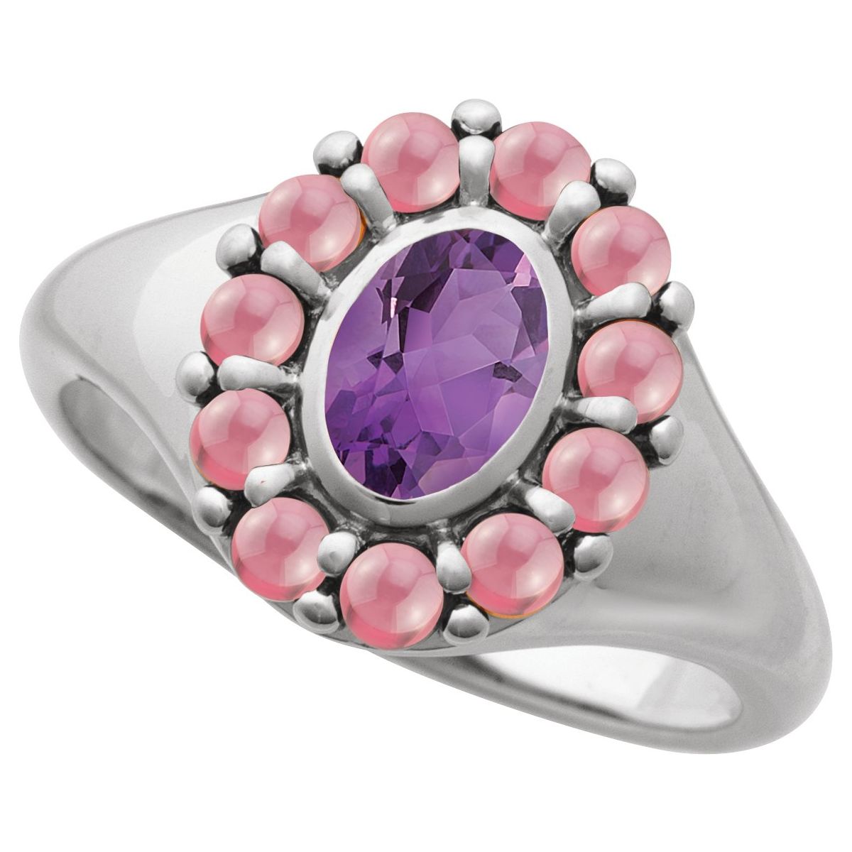 Halo-Style Ring