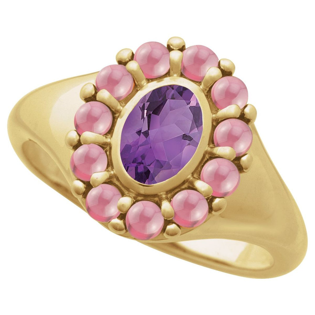 Halo-Style Ring