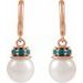 Pearl Hoop Earrings