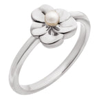 Floral Pearl Ring