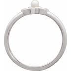 Floral Pearl Ring