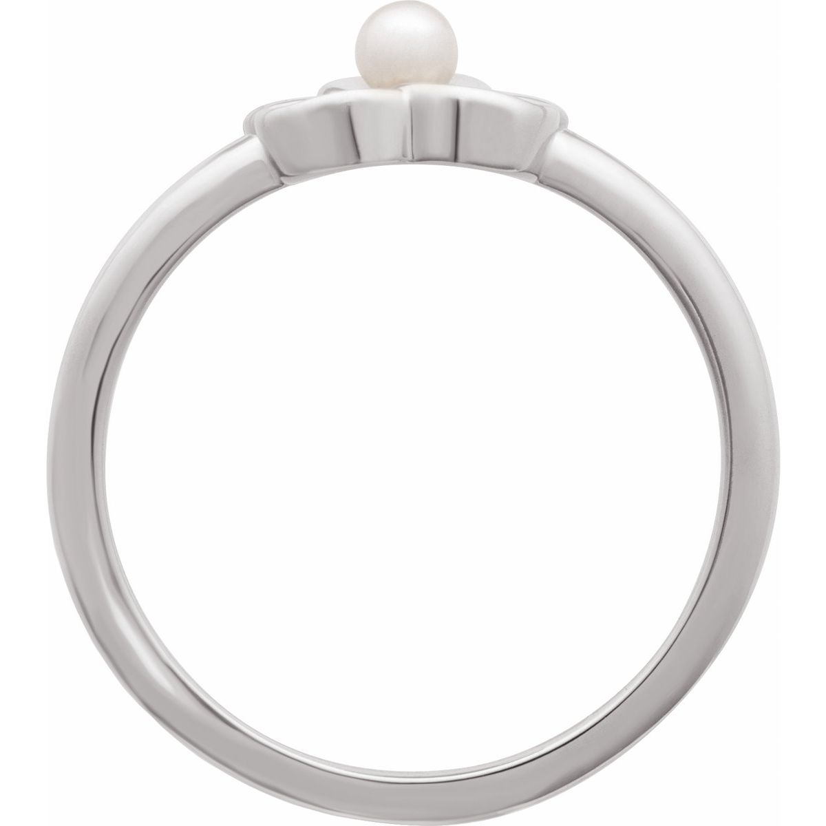 Floral Pearl Ring