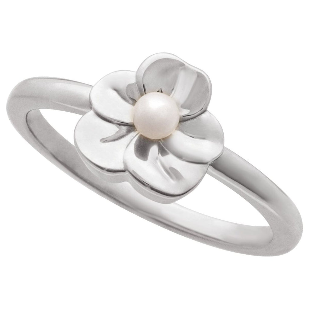 Floral Pearl Ring