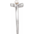 Floral Pearl Ring