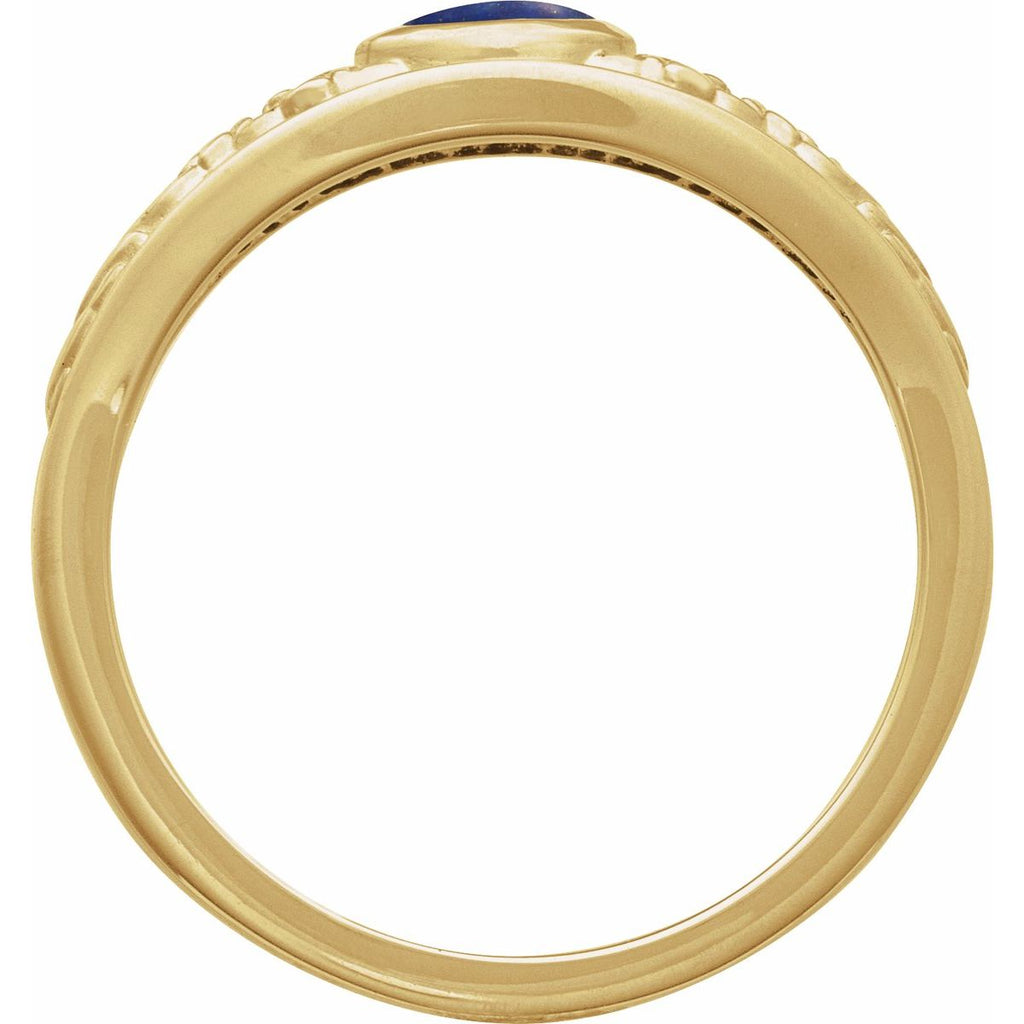 Floral Cabochon Ring