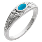 Floral Cabochon Ring