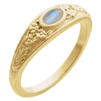 Floral Cabochon Ring