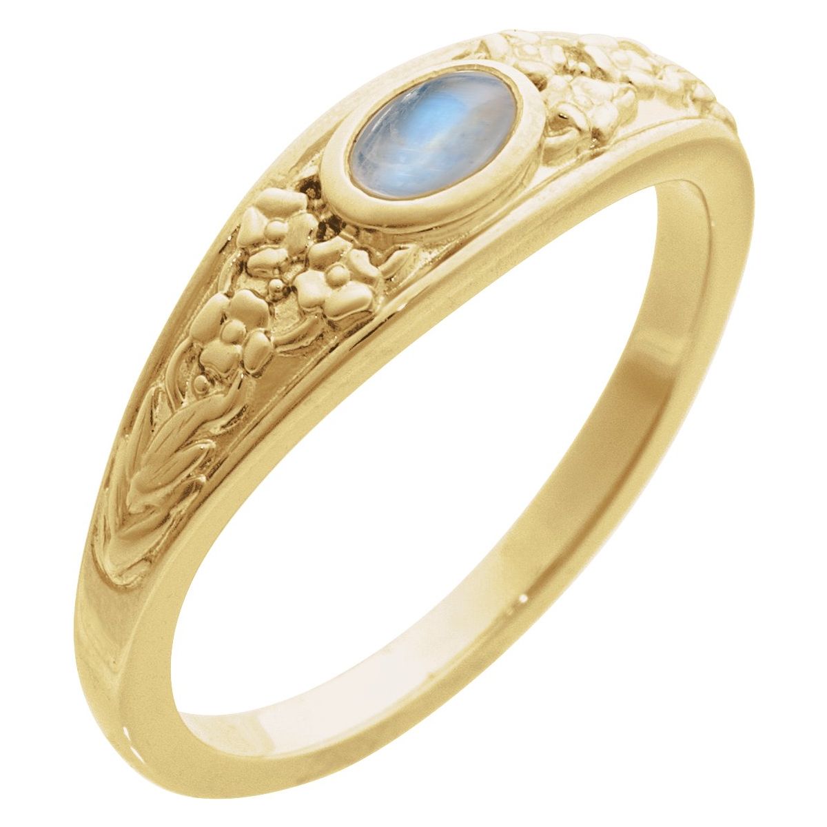Floral Cabochon Ring