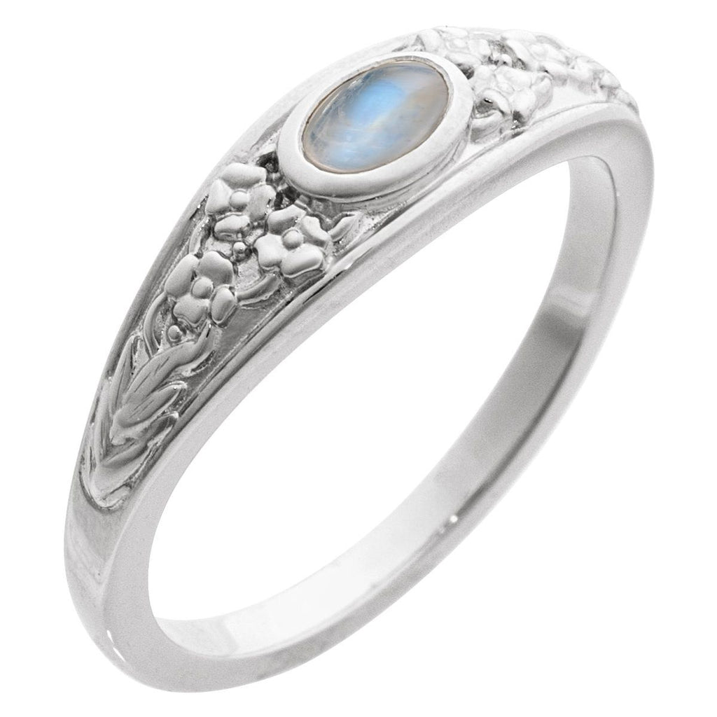 Floral Cabochon Ring