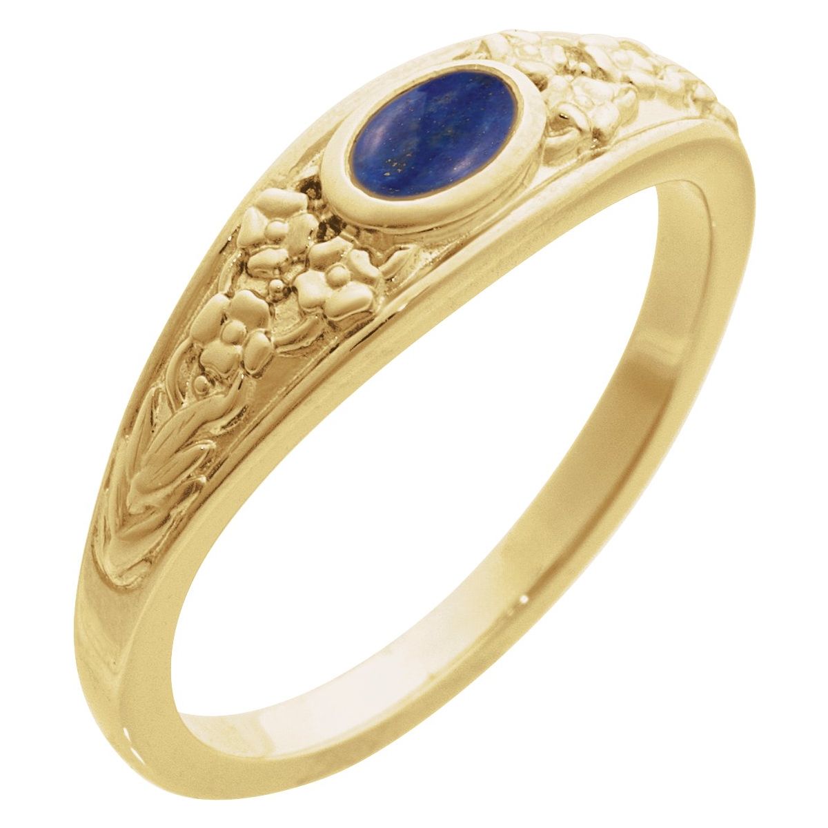 Floral Cabochon Ring