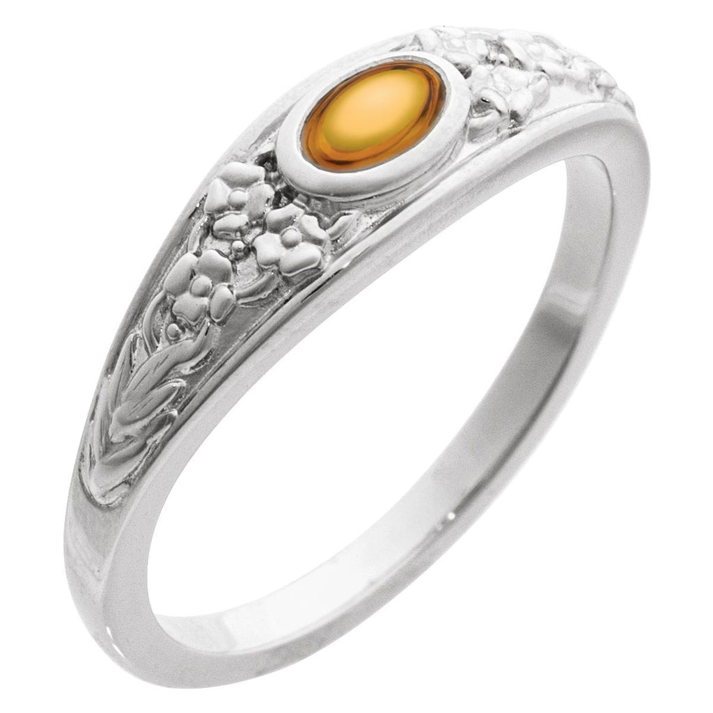 Floral Cabochon Ring