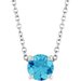 Solitaire Slide Necklace or Pendant