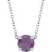 Solitaire Slide Necklace or Pendant