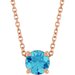 Solitaire Slide Necklace or Pendant