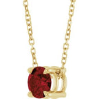 Solitaire Slide Necklace or Pendant