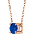 Solitaire Slide Necklace or Pendant