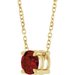 Solitaire Slide Necklace or Pendant