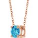 Solitaire Slide Necklace or Pendant