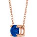 Solitaire Slide Necklace or Pendant