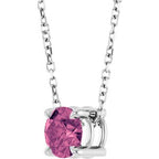 Solitaire Slide Necklace or Pendant