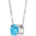 Solitaire Slide Necklace or Pendant